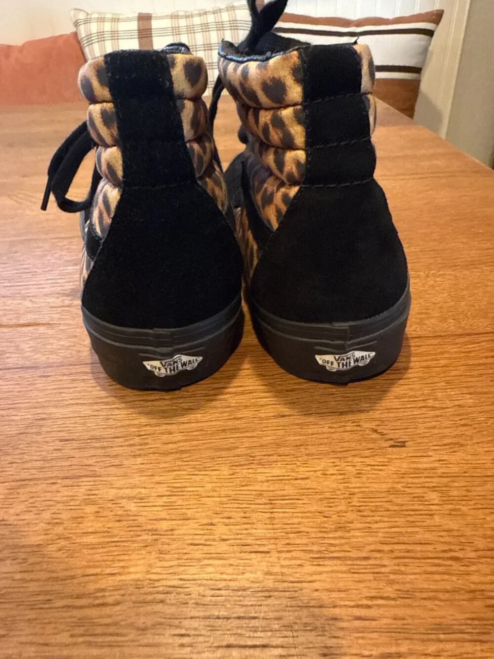 Rare Vans SK8 Hi Leopard Hi-Top Skateboard Skate Shoe